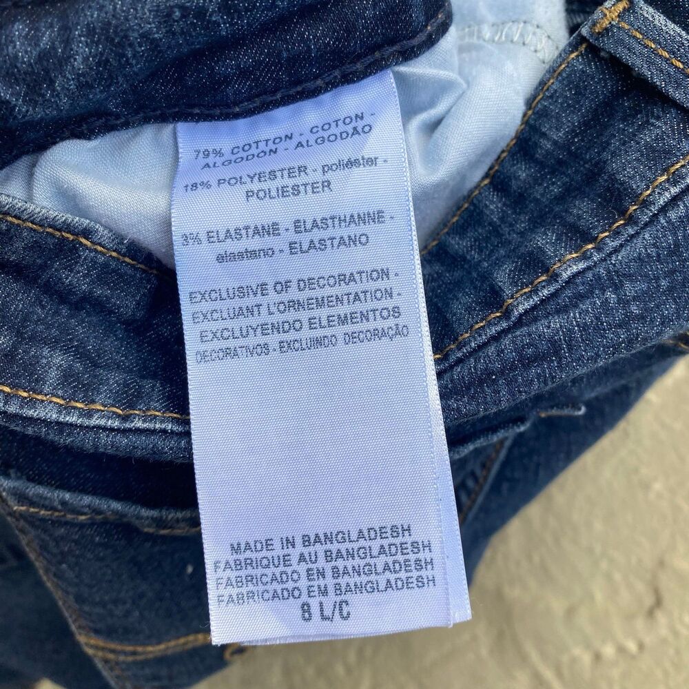 Jeans woman’s 8 long denizen Levi bootcut - Picture 7 of 7